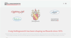 Desktop Screenshot of hollingsworthsurf.com
